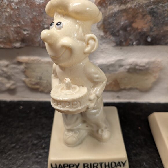 Vintage Lot Of (6) R&W Berries & Paula Whimsical Statuettes 1970's Made In USA - Picture 5 of 12